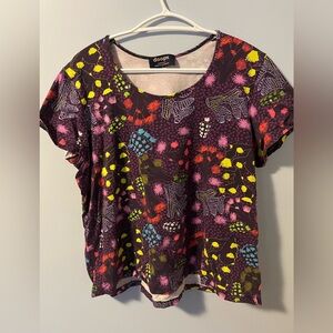 Women's Cactus Patterned Top